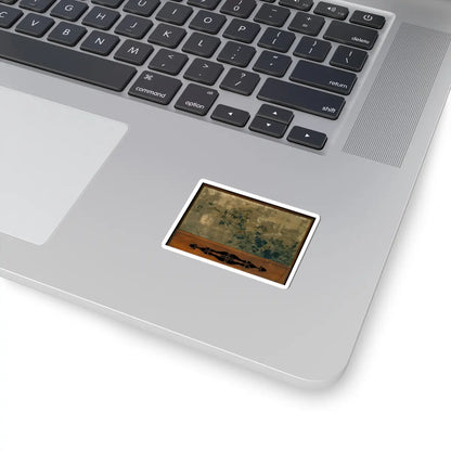Shibata Zeshin - Autumn Grasses in Moonlight - second half of the 19th v3 - STICKER Vinyl Kiss-Cut Decal
