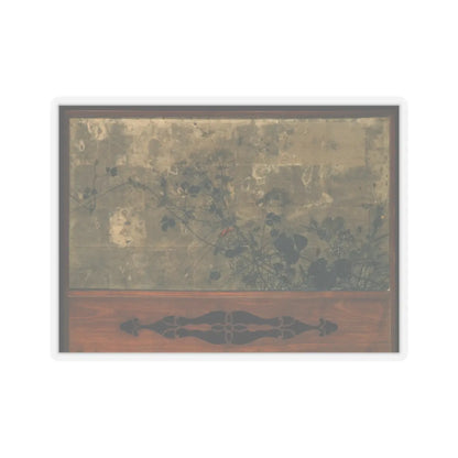 Shibata Zeshin - Autumn Grasses in Moonlight - second half of the 19th v3 - STICKER Vinyl Kiss-Cut Decal