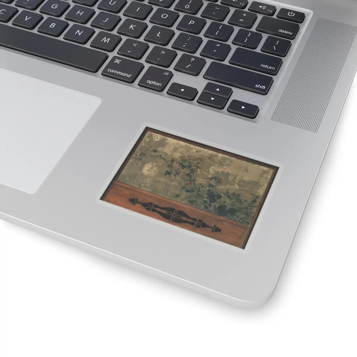 Shibata Zeshin - Autumn Grasses in Moonlight - second half of the 19th v3 - STICKER Vinyl Kiss-Cut Decal