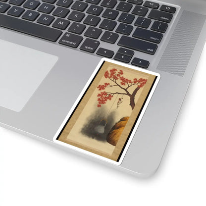 Shibata Zeshin - Autumn Maple - late 19th century v1 - STICKER Vinyl Kiss-Cut Decal