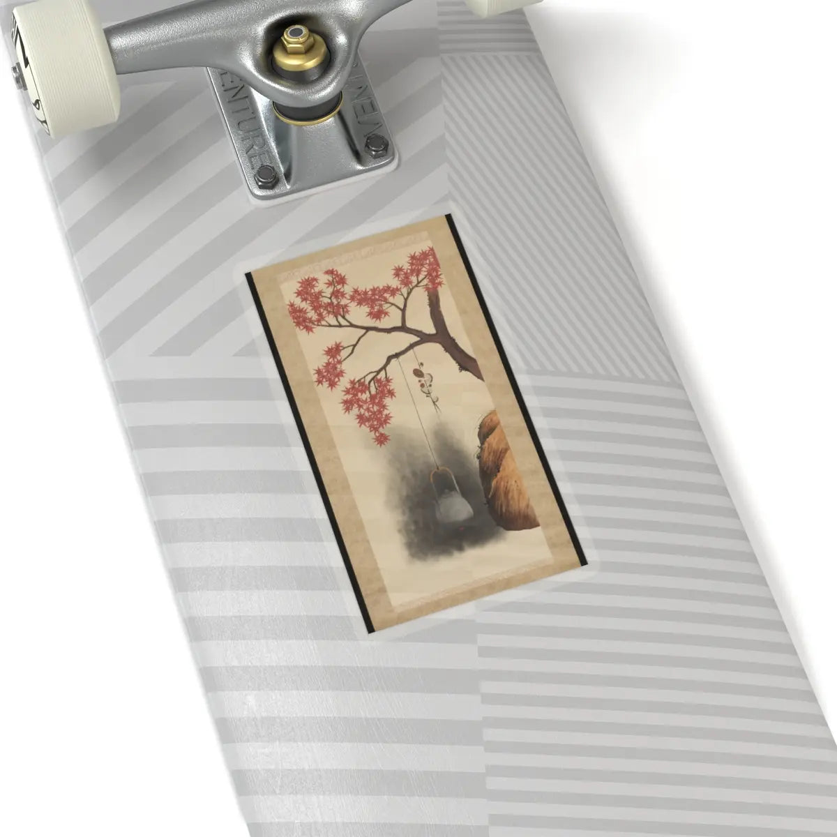 Shibata Zeshin - Autumn Maple - late 19th century v1 - STICKER Vinyl Kiss-Cut Decal