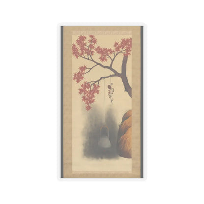 Shibata Zeshin - Autumn Maple - late 19th century v1 - STICKER Vinyl Kiss-Cut Decal