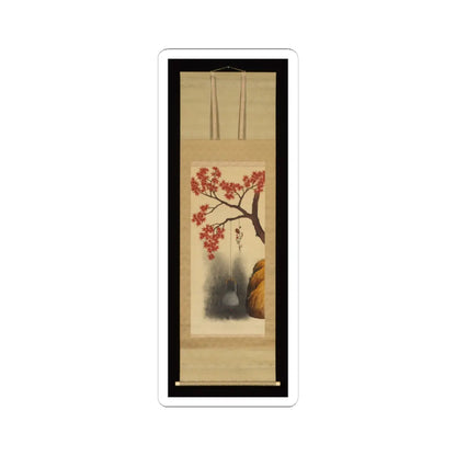 Shibata Zeshin - Autumn Maple - late 19th century v2 - STICKER Vinyl Kiss-Cut Decal