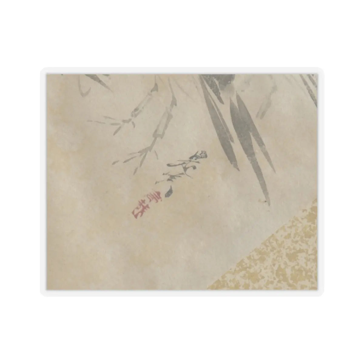 Shibata Zeshin - Birds - late 19th century v2 - STICKER Vinyl Kiss-Cut Decal