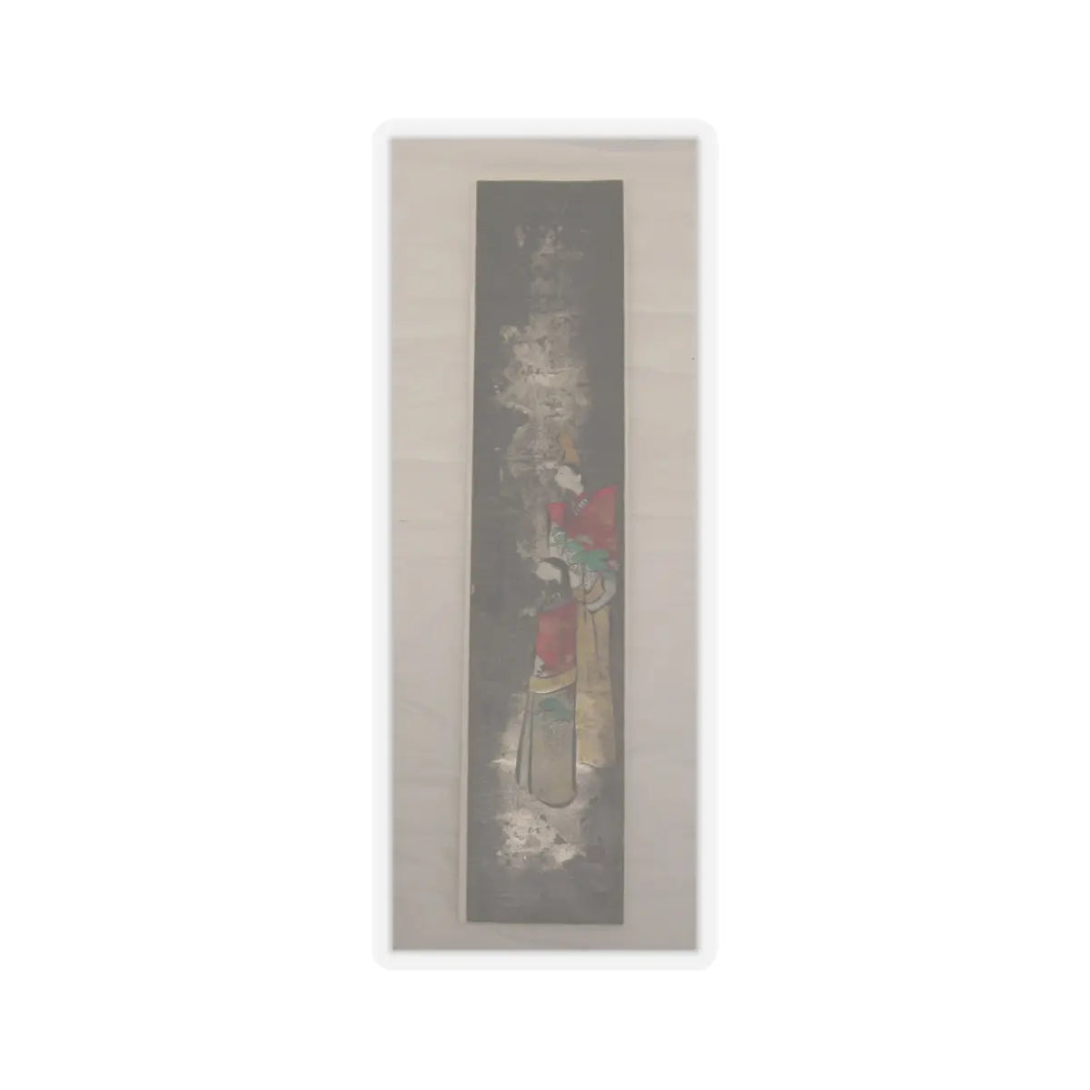Shibata Zeshin - Dolls (Tate-bina) - 19th century v1 - STICKER Vinyl Kiss-Cut Decal