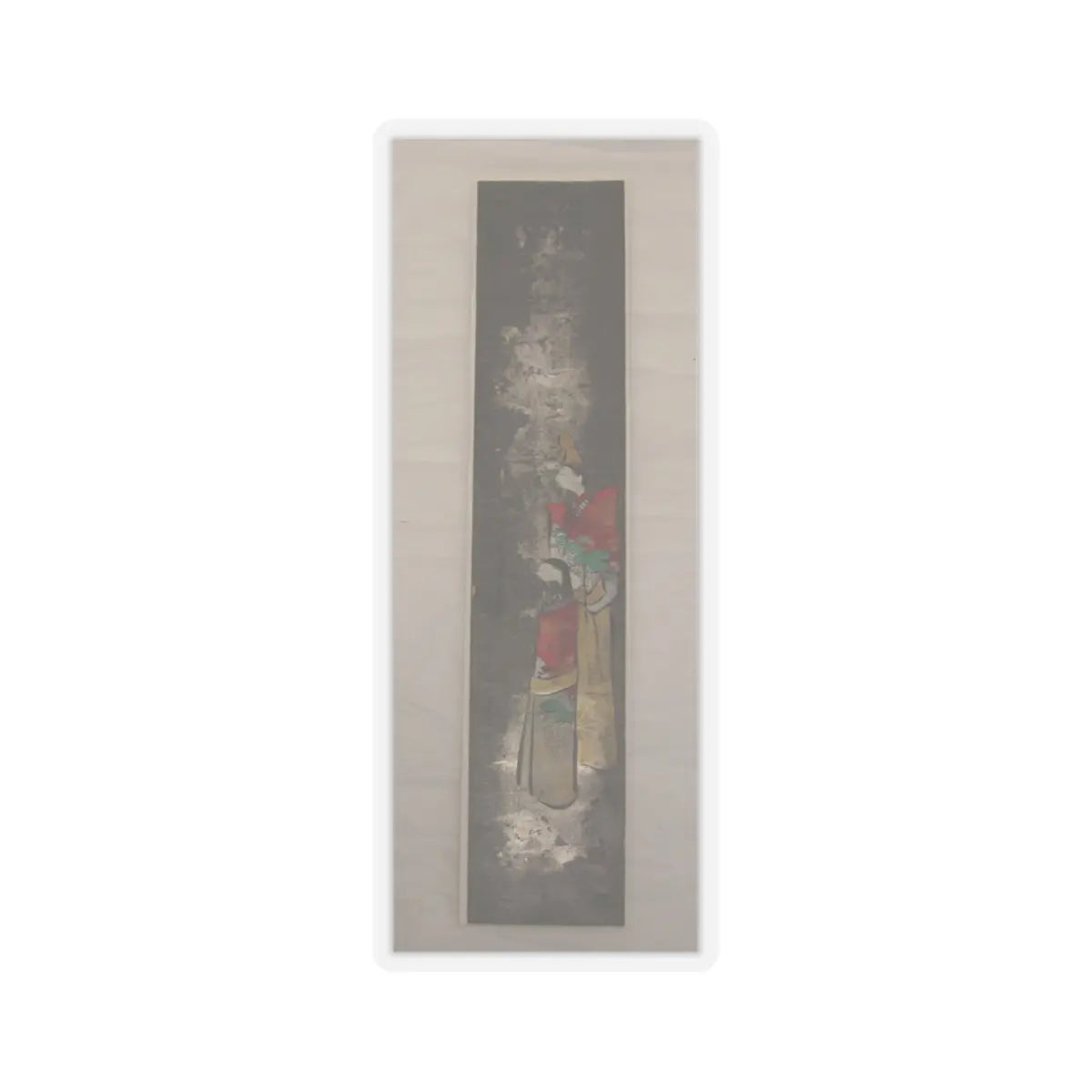 Shibata Zeshin - Dolls (Tate-bina) - 19th century v1 - STICKER Vinyl Kiss-Cut Decal