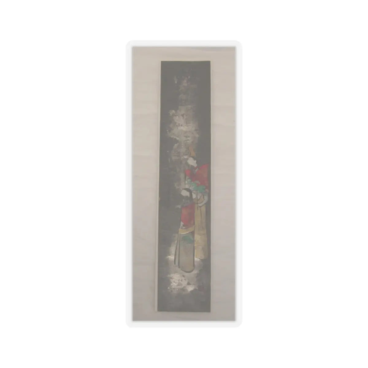 Shibata Zeshin - Dolls (Tate-bina) - 19th century v1 - STICKER Vinyl Kiss-Cut Decal