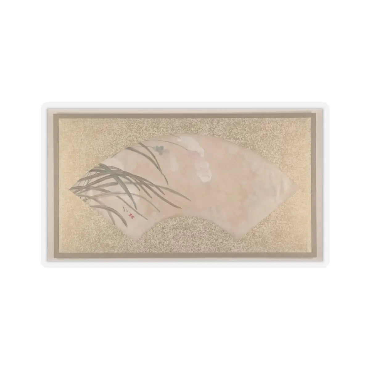 Shibata Zeshin - Flowers and Leaves - late 19th century v1 - STICKER Vinyl Kiss-Cut Decal