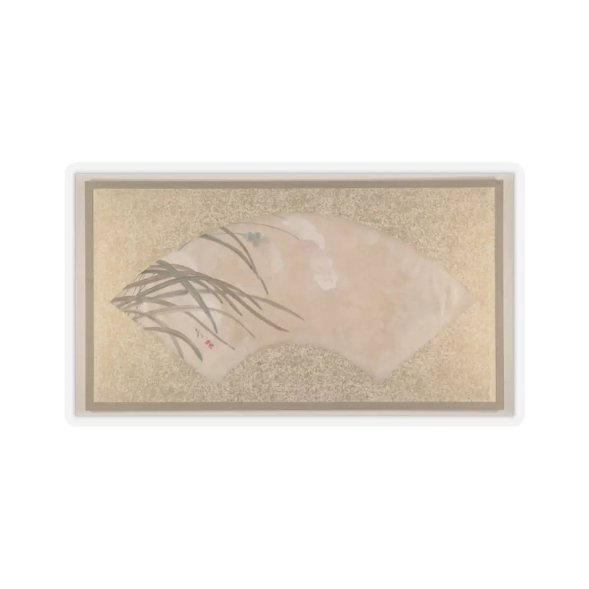 Shibata Zeshin - Flowers and Leaves - late 19th century v1 - STICKER Vinyl Kiss-Cut Decal