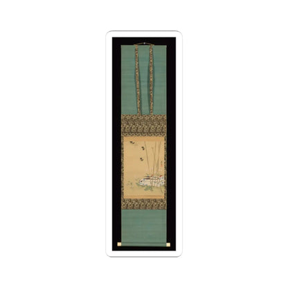 Shibata Zeshin - Garden Scene - 19th century v2 - STICKER Vinyl Kiss-Cut Decal