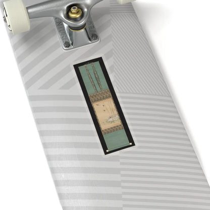 Shibata Zeshin - Garden Scene - 19th century v2 - STICKER Vinyl Kiss-Cut Decal