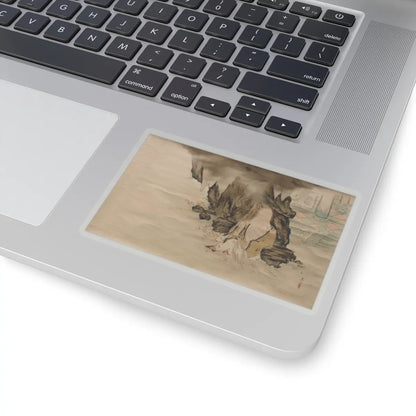 Shibata Zeshin - Jurōjin - 19th century v1 - STICKER Vinyl Kiss-Cut Decal