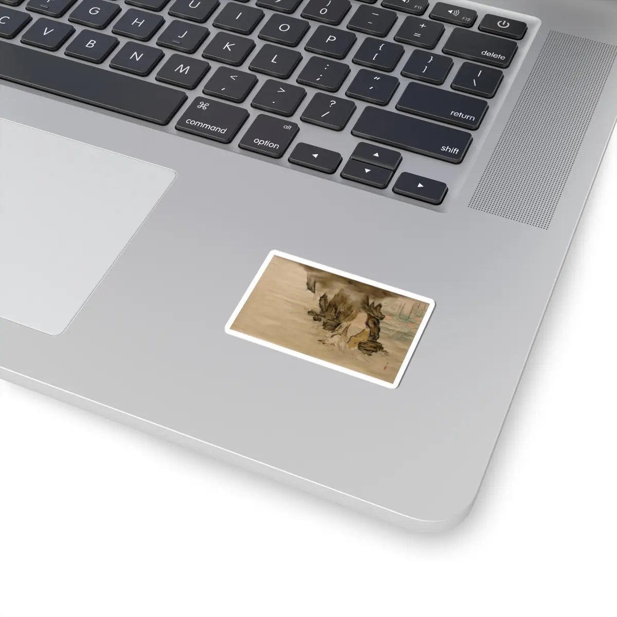 Shibata Zeshin - Jurōjin - 19th century v1 - STICKER Vinyl Kiss-Cut Decal