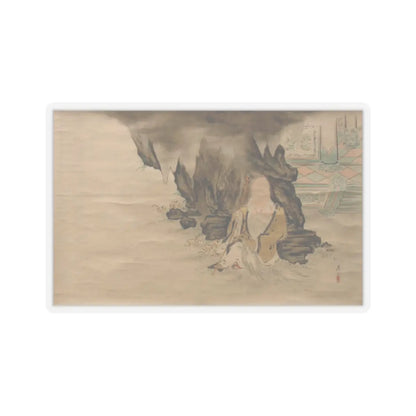 Shibata Zeshin - Jurōjin - 19th century v1 - STICKER Vinyl Kiss-Cut Decal