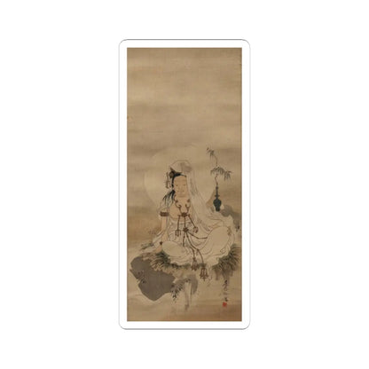 Shibata Zeshin - Kannon - 19th century v1 - STICKER Vinyl Kiss-Cut Decal