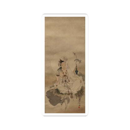 Shibata Zeshin - Kannon - 19th century v1 - STICKER Vinyl Kiss-Cut Decal
