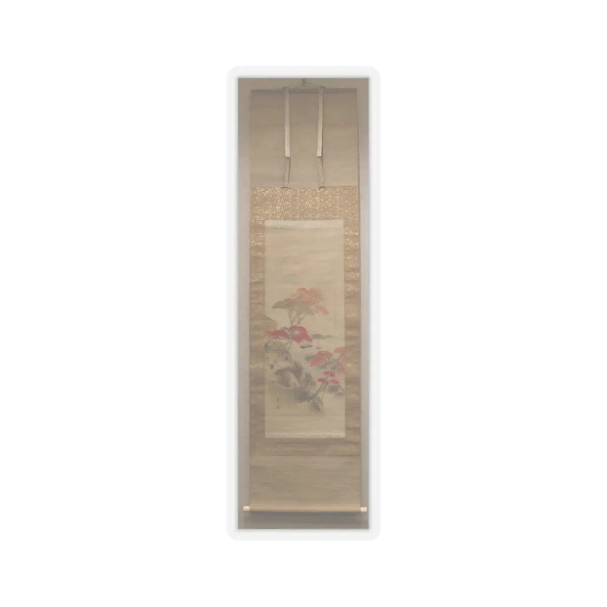 Shibata Zeshin - Maple Viewing at Kai'anji Temple - second half of the 19th v2 - STICKER Vinyl Kiss-Cut Decal