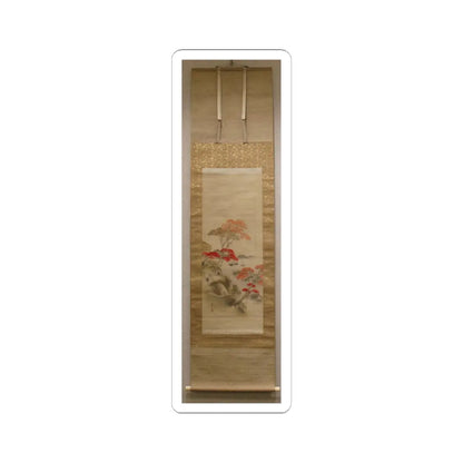 Shibata Zeshin - Maple Viewing at Kai'anji Temple - second half of the 19th v2 - STICKER Vinyl Kiss-Cut Decal