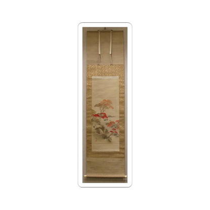 Shibata Zeshin - Maple Viewing at Kai'anji Temple - second half of the 19th v2 - STICKER Vinyl Kiss-Cut Decal