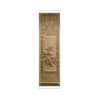 Shibata Zeshin - Maple Viewing at Kai'anji Temple - second half of the 19th v2 - STICKER Vinyl Kiss-Cut Decal