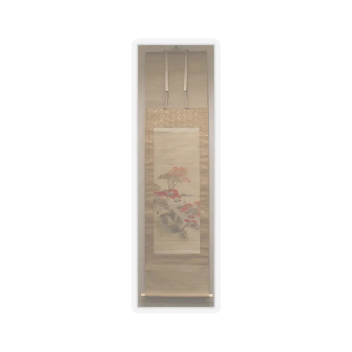 Shibata Zeshin - Maple Viewing at Kai'anji Temple - second half of the 19th v2 - STICKER Vinyl Kiss-Cut Decal