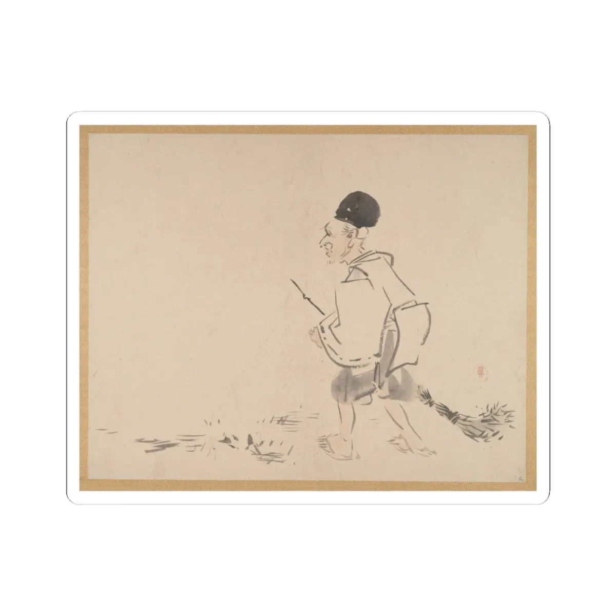 Shibata Zeshin - Painting - 19th century v1 - STICKER Vinyl Kiss-Cut Decal