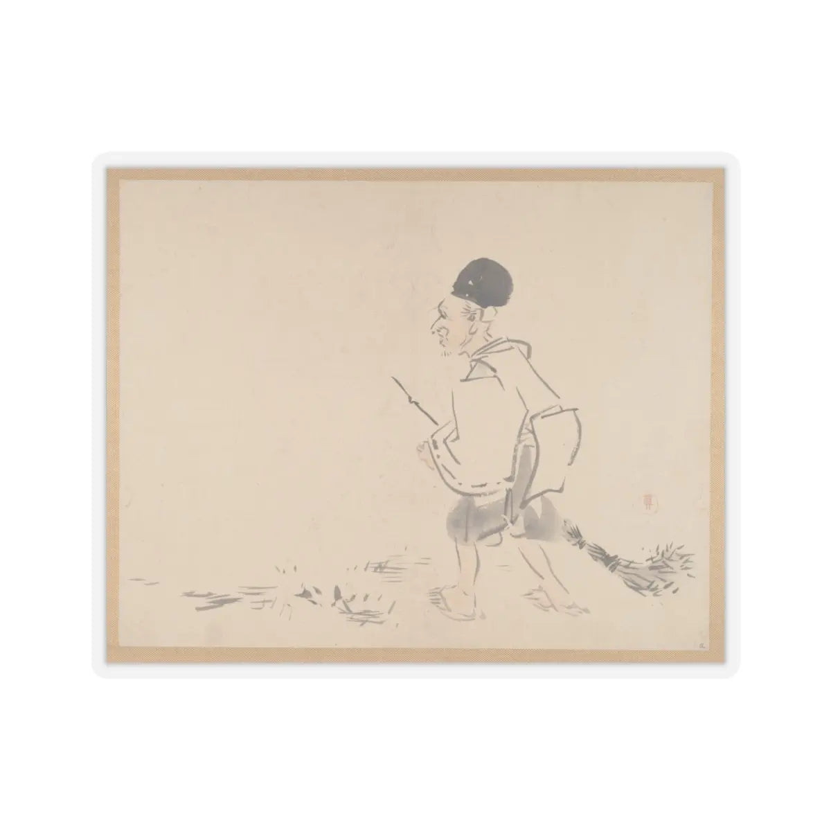 Shibata Zeshin - Painting - 19th century v1 - STICKER Vinyl Kiss-Cut Decal