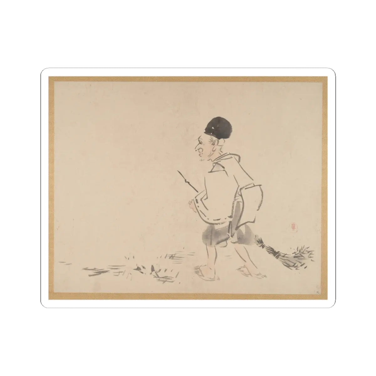 Shibata Zeshin - Painting - 19th century v1 - STICKER Vinyl Kiss-Cut Decal