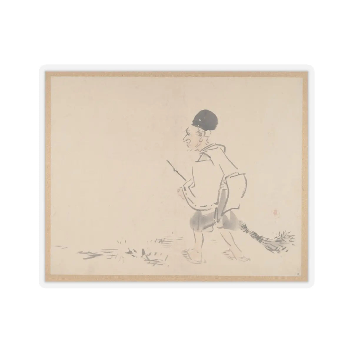 Shibata Zeshin - Painting - 19th century v1 - STICKER Vinyl Kiss-Cut Decal