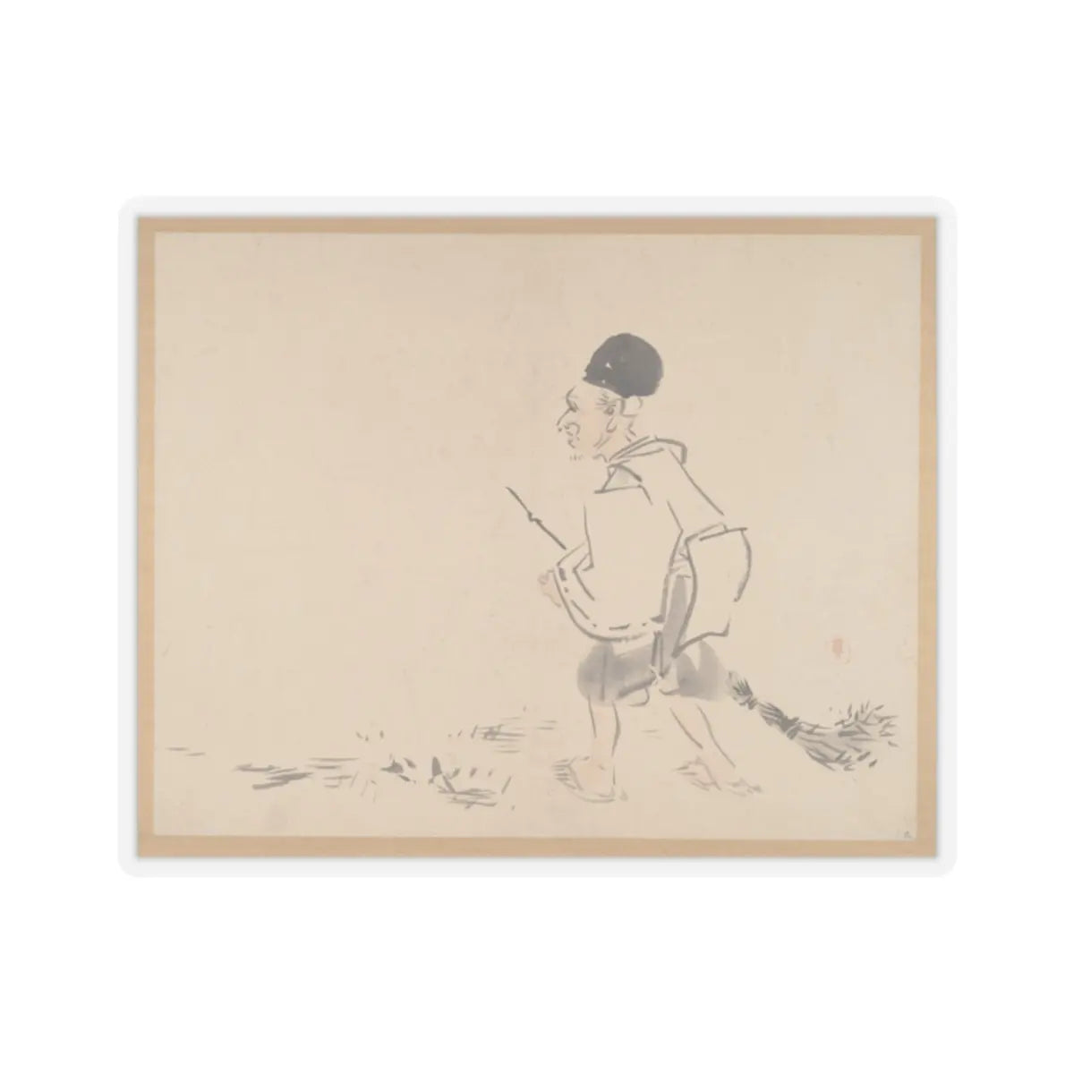 Shibata Zeshin - Painting - 19th century v1 - STICKER Vinyl Kiss-Cut Decal