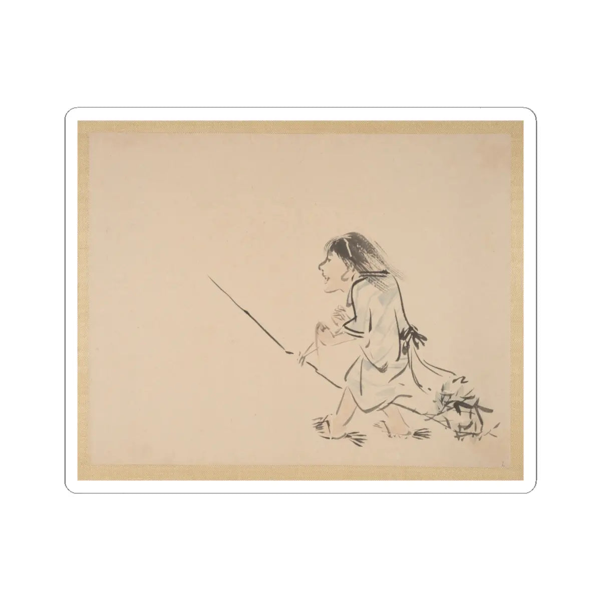 Shibata Zeshin - Painting - 19th century v7 - STICKER Vinyl Kiss-Cut Decal