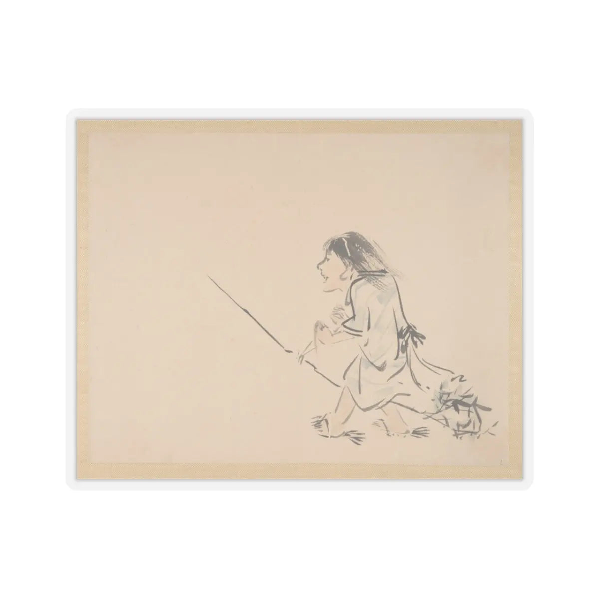 Shibata Zeshin - Painting - 19th century v7 - STICKER Vinyl Kiss-Cut Decal