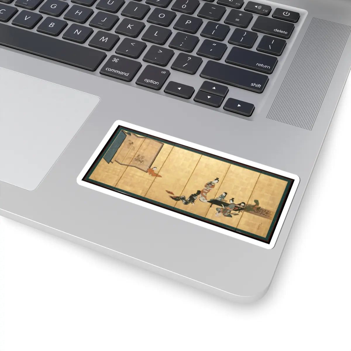 Shibata Zeshin - Parody of the Four Accomplishments - second half of the 19th v1 - STICKER Vinyl Kiss-Cut Decal