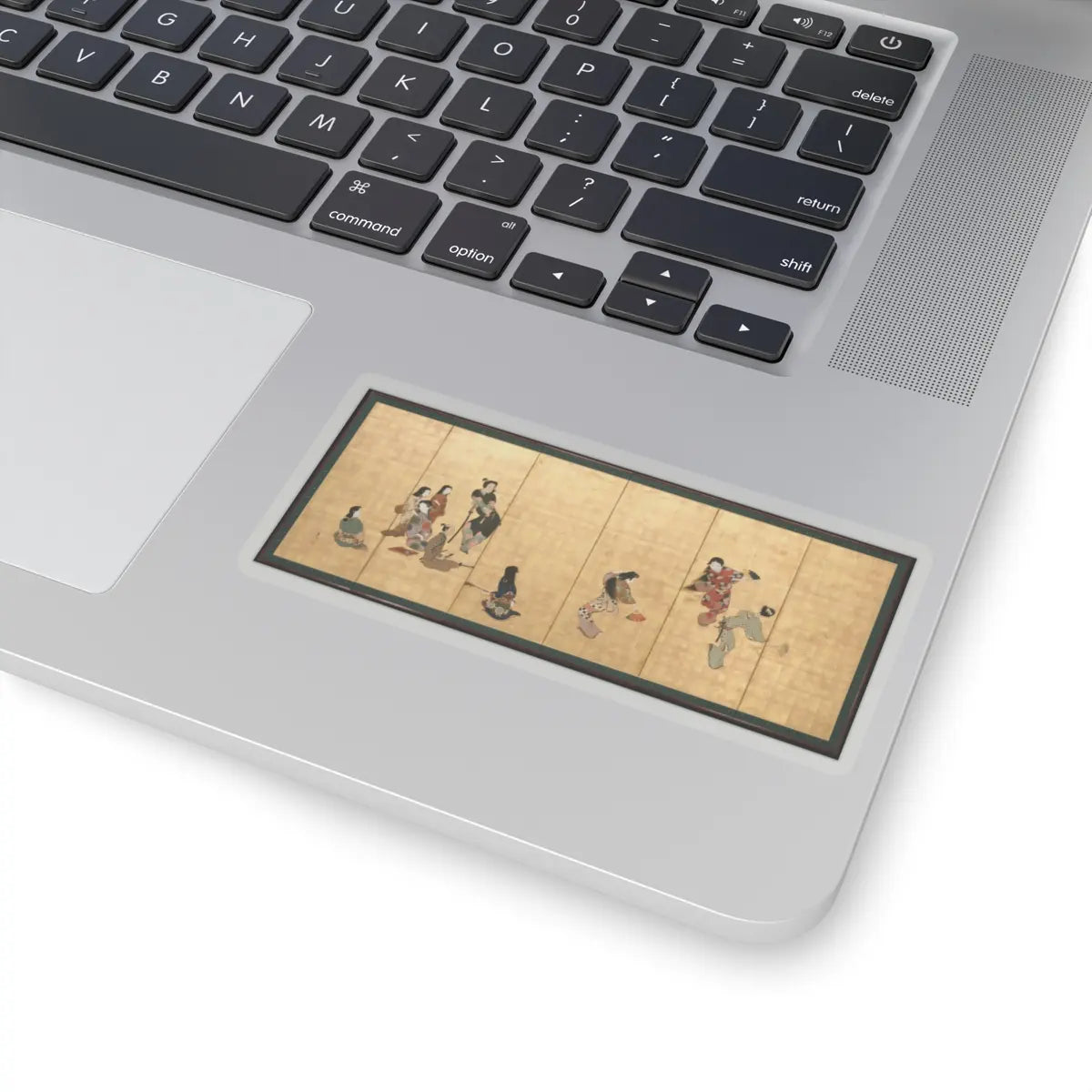 Shibata Zeshin - Parody of the Four Accomplishments - second half of the 19th v2 - STICKER Vinyl Kiss-Cut Decal