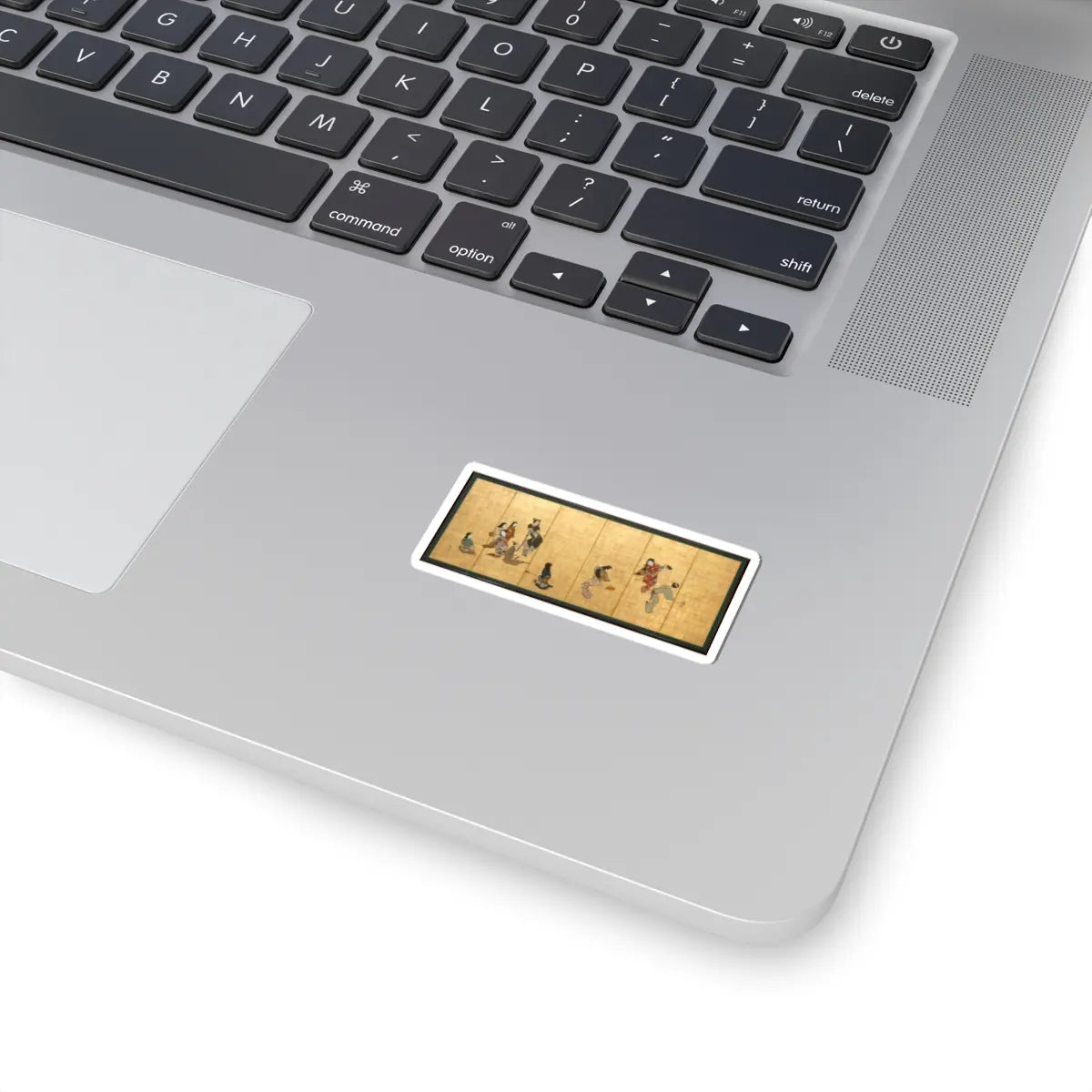 Shibata Zeshin - Parody of the Four Accomplishments - second half of the 19th v2 - STICKER Vinyl Kiss-Cut Decal