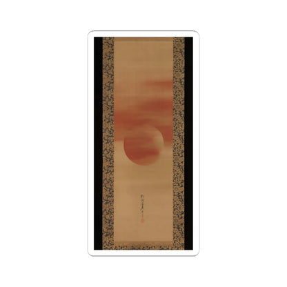 Shibata Zeshin - Rising Sun - second half of the 19th v1 - STICKER Vinyl Kiss-Cut Decal
