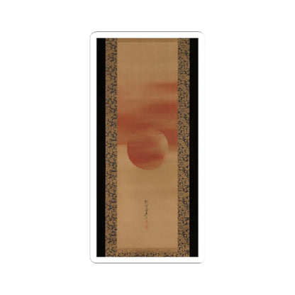 Shibata Zeshin - Rising Sun - second half of the 19th v1 - STICKER Vinyl Kiss-Cut Decal