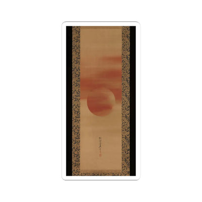 Shibata Zeshin - Rising Sun - second half of the 19th v1 - STICKER Vinyl Kiss-Cut Decal