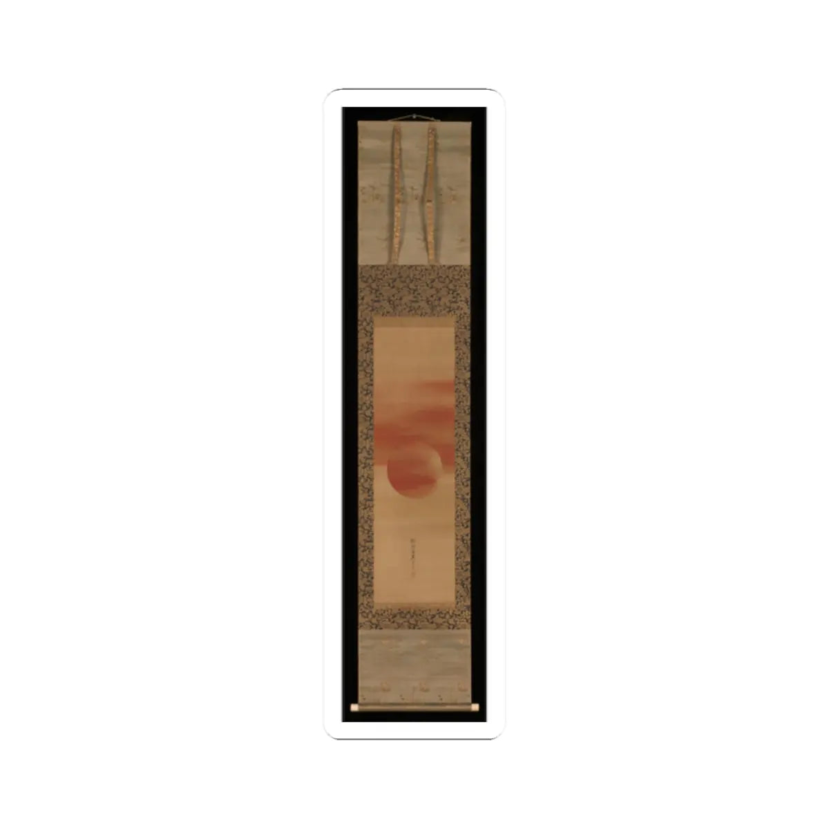 Shibata Zeshin - Rising Sun - second half of the 19th v2 - STICKER Vinyl Kiss-Cut Decal
