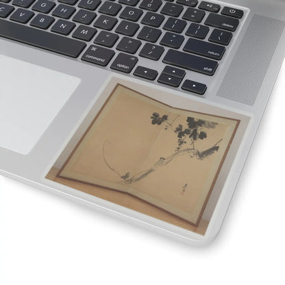 Shibata Zeshin - Squirrel on Grapevine - 19th century v1 - STICKER Vinyl Kiss-Cut Decal