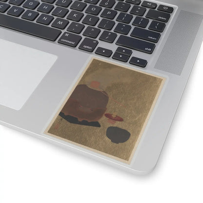 Shibata Zeshin - Tea Ceremony Apparatus - unknown - STICKER Vinyl Kiss-Cut Decal
