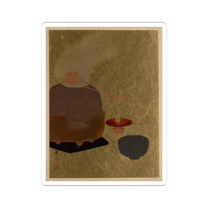 Shibata Zeshin - Tea Ceremony Apparatus - unknown - STICKER Vinyl Kiss-Cut Decal