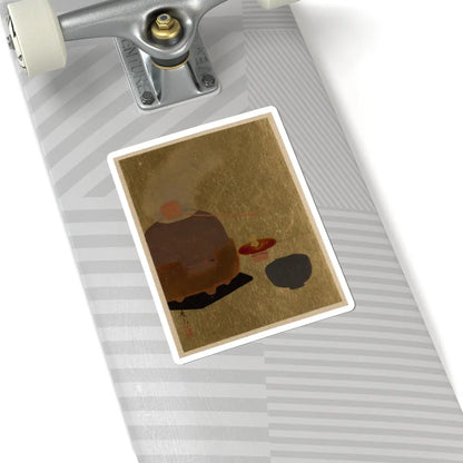Shibata Zeshin - Tea Ceremony Apparatus - unknown - STICKER Vinyl Kiss-Cut Decal