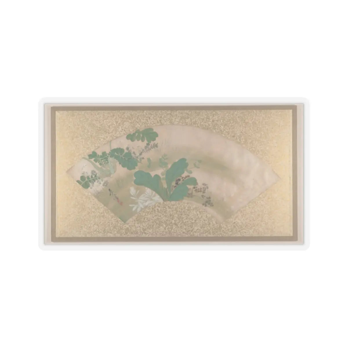 Shibata Zeshin - Various Plants and Grass - late 19th century v1 - STICKER Vinyl Kiss-Cut Decal