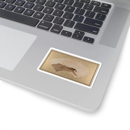 Shibata Zeshin - Waves and Rocks - 1880s v1 - STICKER Vinyl Kiss-Cut Decal