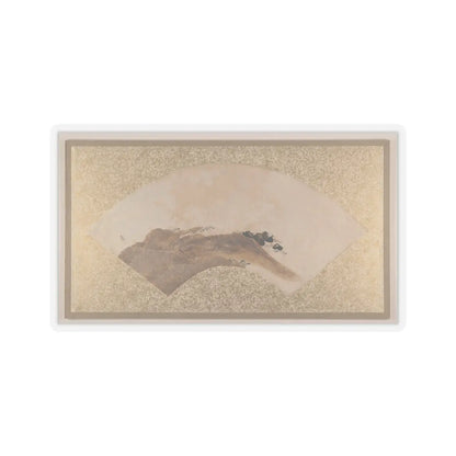 Shibata Zeshin - Waves and Rocks - 1880s v1 - STICKER Vinyl Kiss-Cut Decal