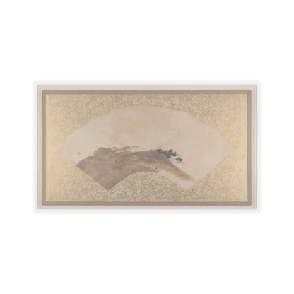 Shibata Zeshin - Waves and Rocks - 1880s v1 - STICKER Vinyl Kiss-Cut Decal