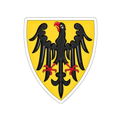 Shield and Coat of Arms of the Holy Roman Emperor (c.1200-c.1300) STICKER Vinyl Die-Cut Decal 3 Inch - The Sticker Space