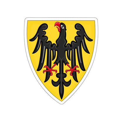 Shield and Coat of Arms of the Holy Roman Emperor (c.1200-c.1300) STICKER Vinyl Die-Cut Decal 5 Inch - The Sticker Space