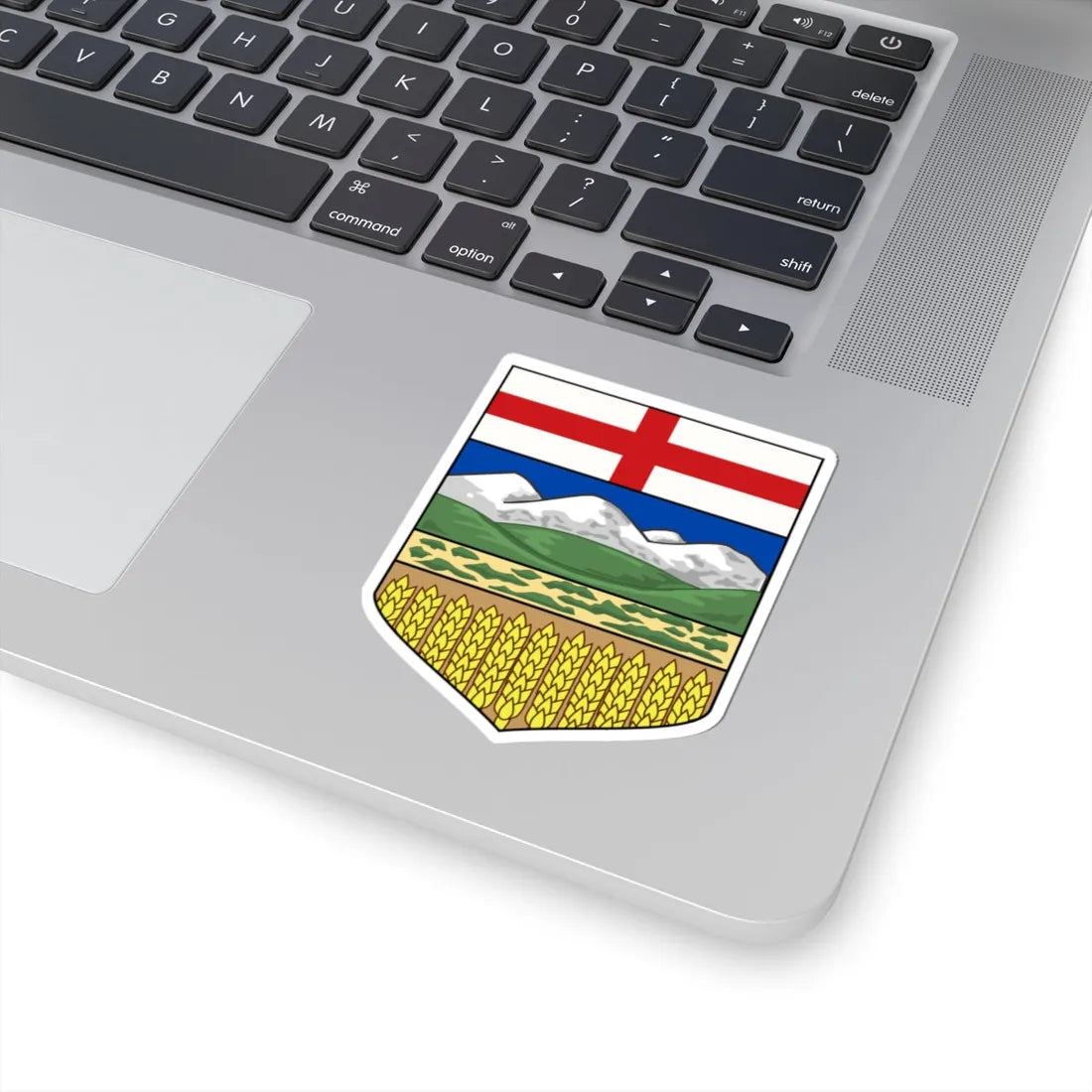 Shield of Alberta (Canada) (Coat of Arms) STICKER Vinyl Kiss-Cut Decal - The Sticker Space